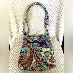 Vera Bradley paisley crossbody bag